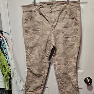 torrid Beige Camo Stretch Jeggings